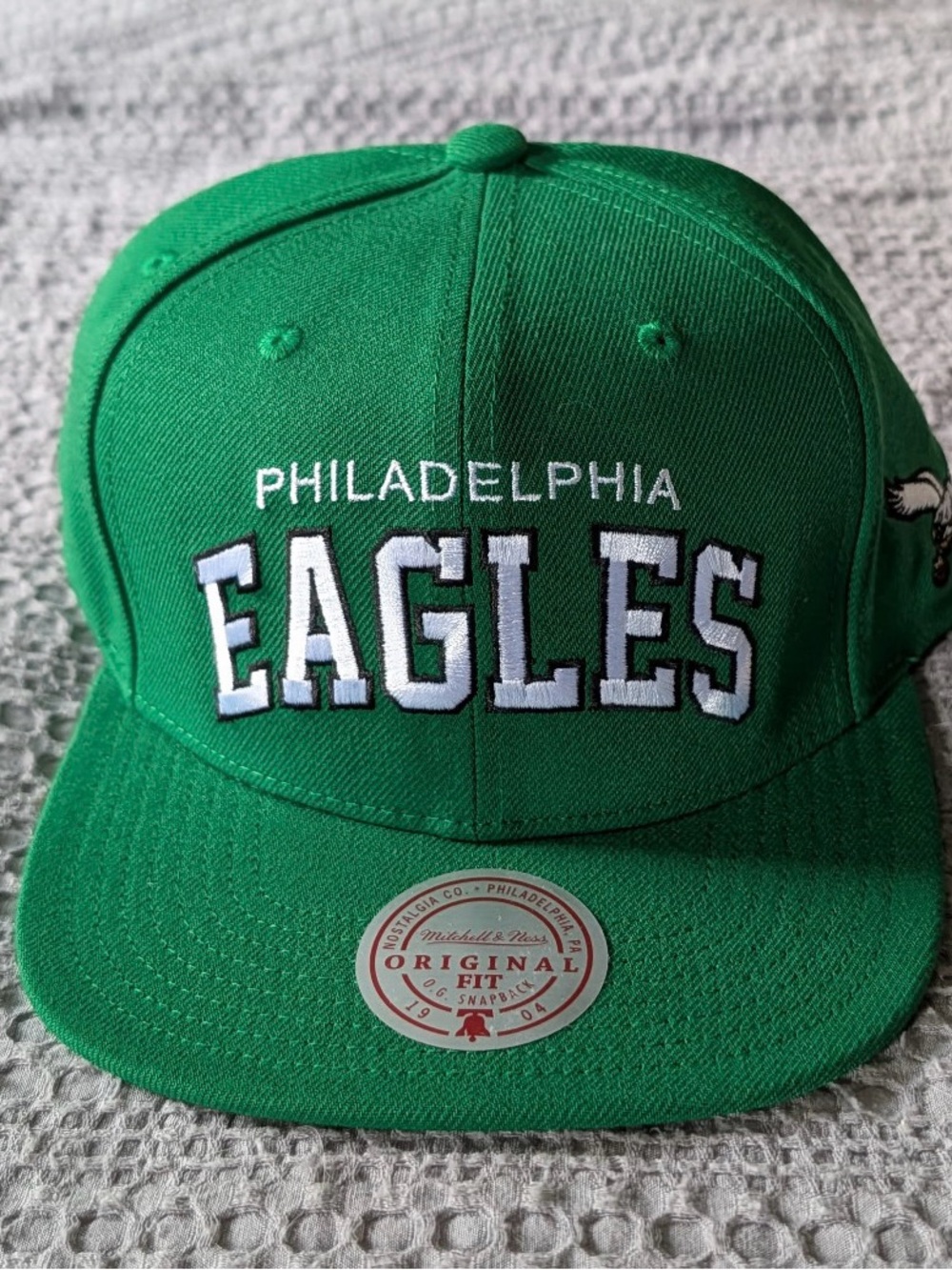 Philadelphia Eagles Green Baseball Cap